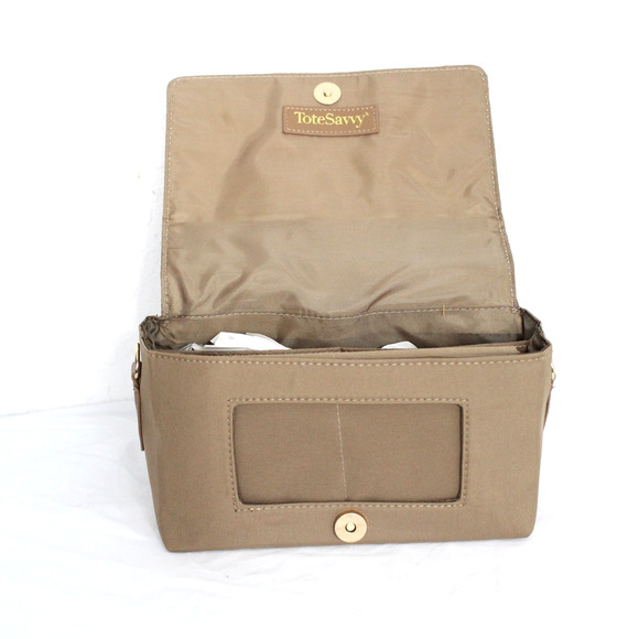 ToteSavvy Change Kit Crossbody Bag in Fawn NWT - Picture 2 of 4